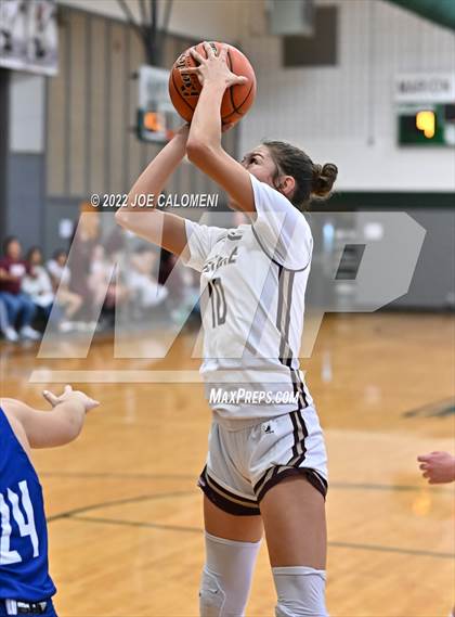 Thumbnail 3 in Devine vs Falls City (Marion Basketball Tournament) photogallery.