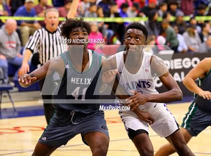 Thumbnail 3 in St. Augustine vs. Helix (San Diego Tip-Off Challenge) photogallery.