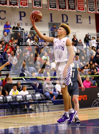 Thumbnail 1 in St. Augustine vs. Helix (San Diego Tip-Off Challenge) photogallery.