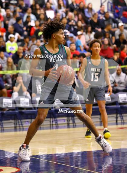 Thumbnail 1 in St. Augustine vs. Helix (San Diego Tip-Off Challenge) photogallery.