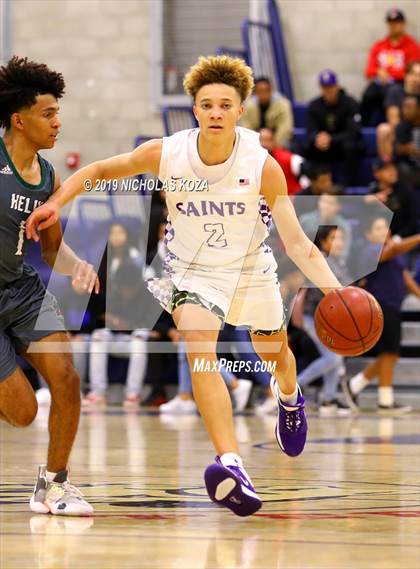 Thumbnail 2 in St. Augustine vs. Helix (San Diego Tip-Off Challenge) photogallery.