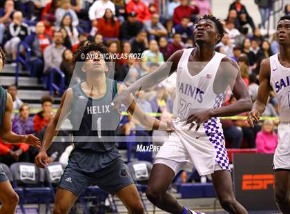 Thumbnail 3 in St. Augustine vs. Helix (San Diego Tip-Off Challenge) photogallery.