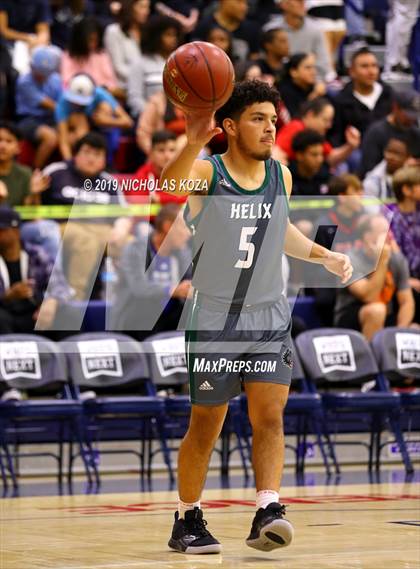 Thumbnail 1 in St. Augustine vs. Helix (San Diego Tip-Off Challenge) photogallery.