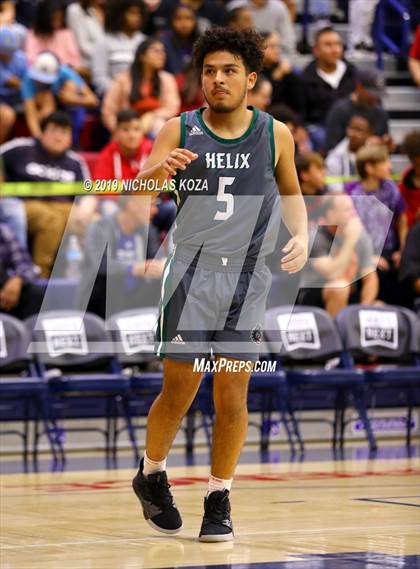 Thumbnail 3 in St. Augustine vs. Helix (San Diego Tip-Off Challenge) photogallery.