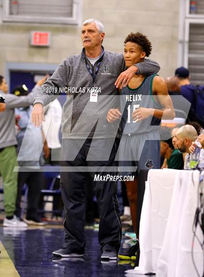 Thumbnail 1 in St. Augustine vs. Helix (San Diego Tip-Off Challenge) photogallery.