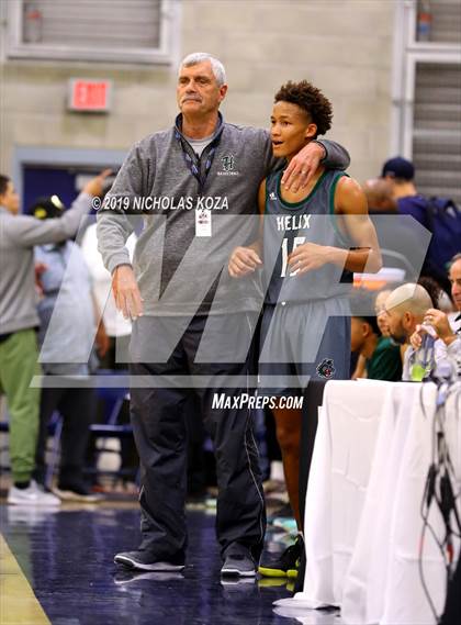Thumbnail 2 in St. Augustine vs. Helix (San Diego Tip-Off Challenge) photogallery.