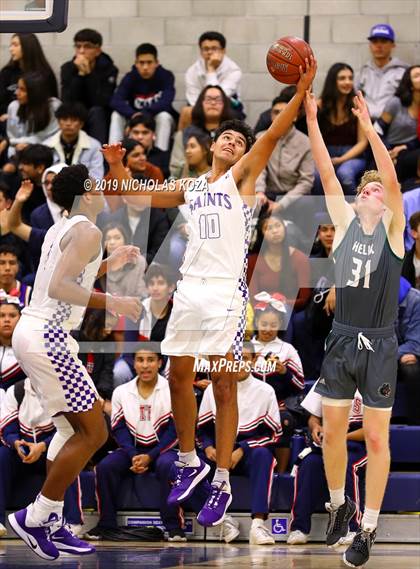 Thumbnail 2 in St. Augustine vs. Helix (San Diego Tip-Off Challenge) photogallery.