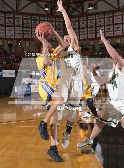 Thumbnail 2 in Grant vs. St. Mary's (CIF SJS D2 Final) photogallery.