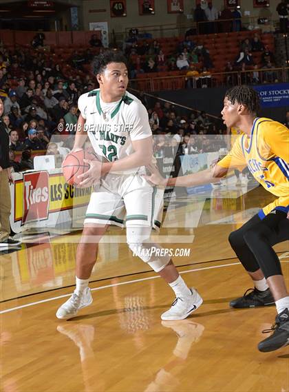 Thumbnail 3 in Grant vs. St. Mary's (CIF SJS D2 Final) photogallery.