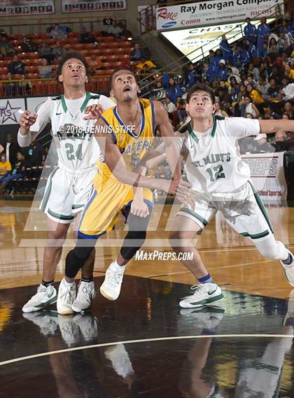 Thumbnail 3 in Grant vs. St. Mary's (CIF SJS D2 Final) photogallery.