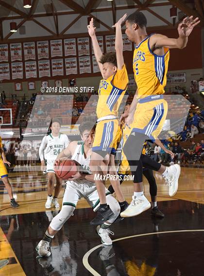 Thumbnail 1 in Grant vs. St. Mary's (CIF SJS D2 Final) photogallery.