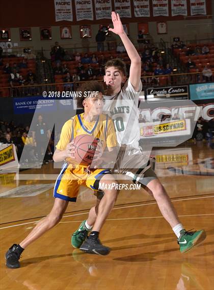 Thumbnail 3 in Grant vs. St. Mary's (CIF SJS D2 Final) photogallery.