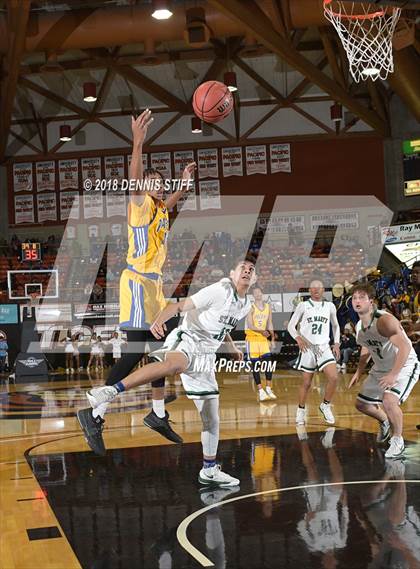 Thumbnail 2 in Grant vs. St. Mary's (CIF SJS D2 Final) photogallery.