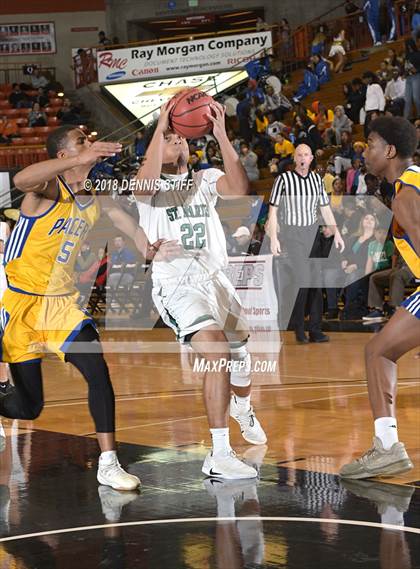 Thumbnail 3 in Grant vs. St. Mary's (CIF SJS D2 Final) photogallery.