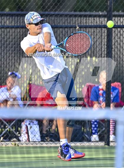 Thumbnail 2 in Jay County vs Delta (IHSAA Region 14 Semifinal)  photogallery.