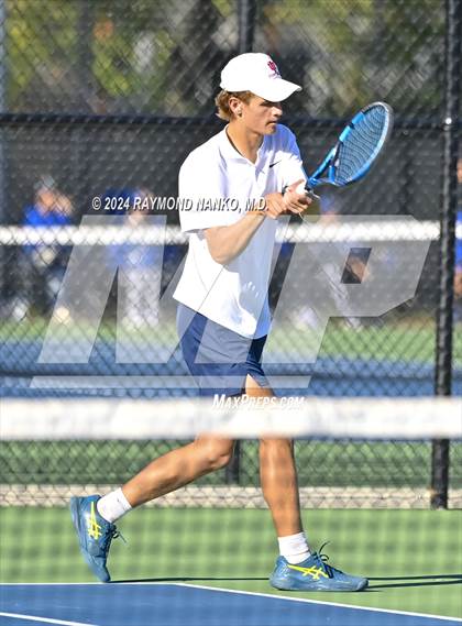 Thumbnail 2 in Jay County vs Delta (IHSAA Region 14 Semifinal)  photogallery.