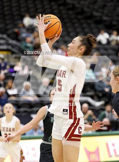 Thumbnail 2 in Green Canyon vs. Cedar (UHSAA 4A Quarterfinals) photogallery.