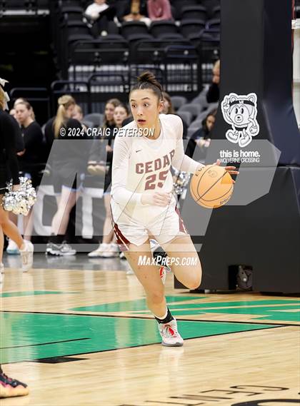 Thumbnail 2 in Green Canyon vs. Cedar (UHSAA 4A Quarterfinals) photogallery.