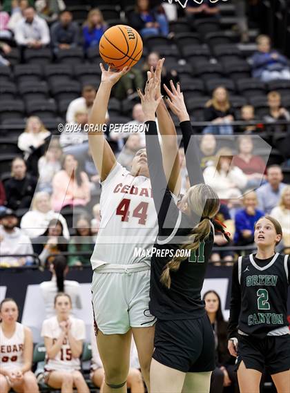 Thumbnail 1 in Green Canyon vs. Cedar (UHSAA 4A Quarterfinals) photogallery.