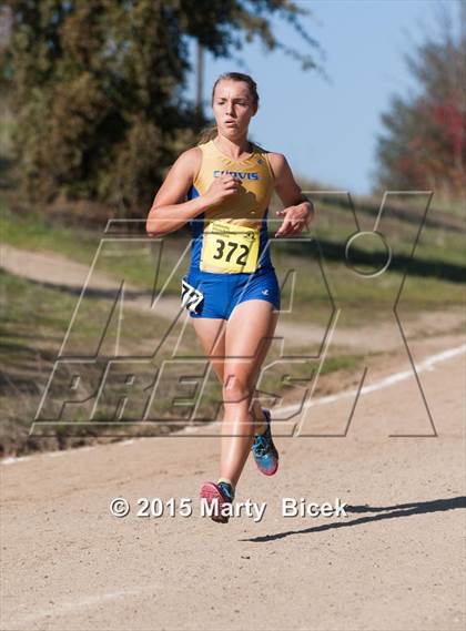 Thumbnail 3 in CIF State Cross Country Championships (D1 Girls Race) photogallery.