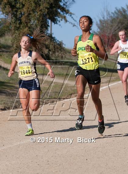 Thumbnail 2 in CIF State Cross Country Championships (D1 Girls Race) photogallery.