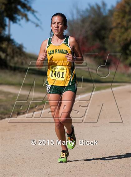 Thumbnail 3 in CIF State Cross Country Championships (D1 Girls Race) photogallery.