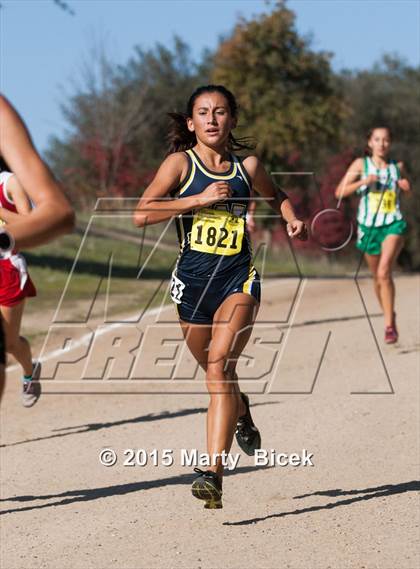 Thumbnail 3 in CIF State Cross Country Championships (D1 Girls Race) photogallery.