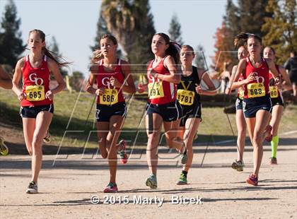 Thumbnail 3 in CIF State Cross Country Championships (D1 Girls Race) photogallery.