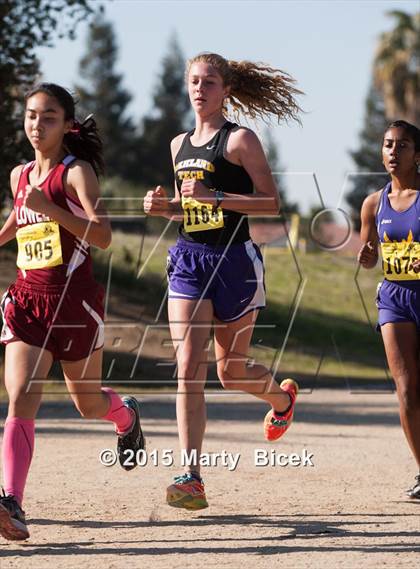 Thumbnail 3 in CIF State Cross Country Championships (D1 Girls Race) photogallery.