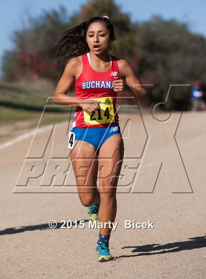 Thumbnail 3 in CIF State Cross Country Championships (D1 Girls Race) photogallery.