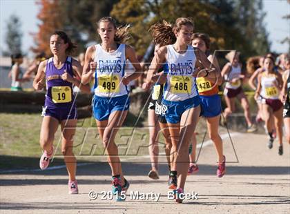 Thumbnail 3 in CIF State Cross Country Championships (D1 Girls Race) photogallery.