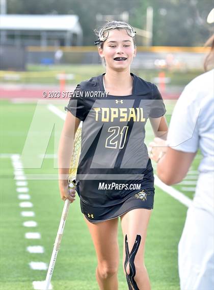 Thumbnail 1 in Cardinal Gibbons vs. Topsail (4A East Regional Final) photogallery.