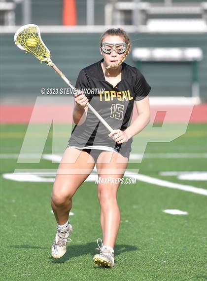 Thumbnail 1 in Cardinal Gibbons vs. Topsail (4A East Regional Final) photogallery.