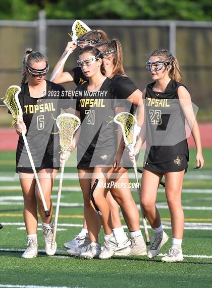 Thumbnail 3 in Cardinal Gibbons vs. Topsail (4A East Regional Final) photogallery.
