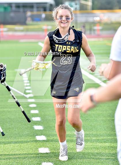 Thumbnail 2 in Cardinal Gibbons vs. Topsail (4A East Regional Final) photogallery.