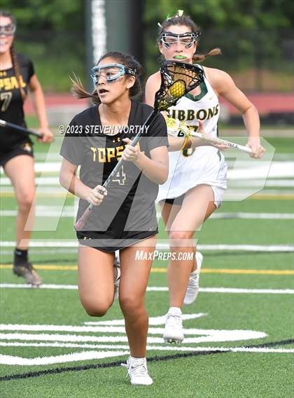 Thumbnail 2 in Cardinal Gibbons vs. Topsail (4A East Regional Final) photogallery.