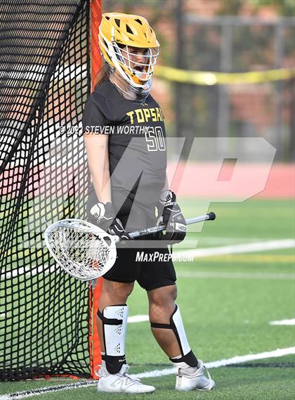 Thumbnail 3 in Cardinal Gibbons vs. Topsail (4A East Regional Final) photogallery.