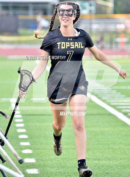 Thumbnail 2 in Cardinal Gibbons vs. Topsail (4A East Regional Final) photogallery.
