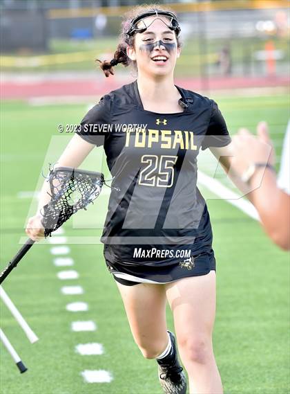 Thumbnail 3 in Cardinal Gibbons vs. Topsail (4A East Regional Final) photogallery.