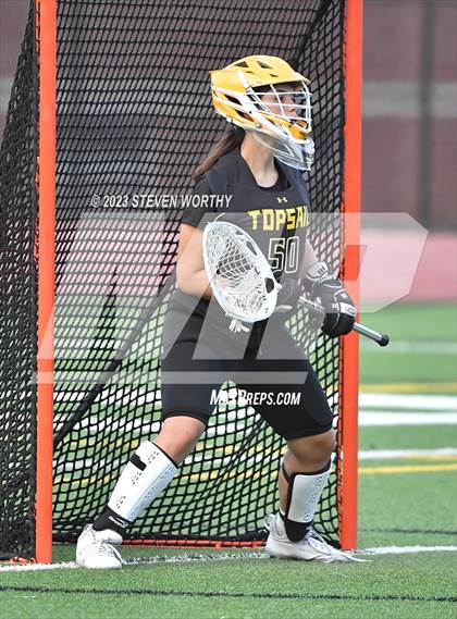 Thumbnail 3 in Cardinal Gibbons vs. Topsail (4A East Regional Final) photogallery.