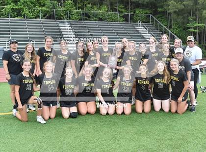 Thumbnail 3 in Cardinal Gibbons vs. Topsail (4A East Regional Final) photogallery.