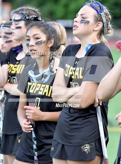 Thumbnail 1 in Cardinal Gibbons vs. Topsail (4A East Regional Final) photogallery.
