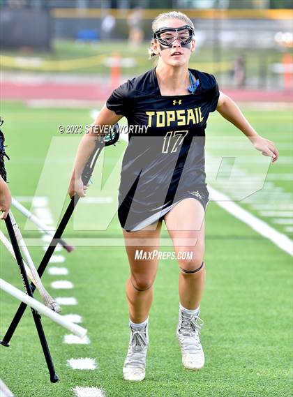 Thumbnail 3 in Cardinal Gibbons vs. Topsail (4A East Regional Final) photogallery.