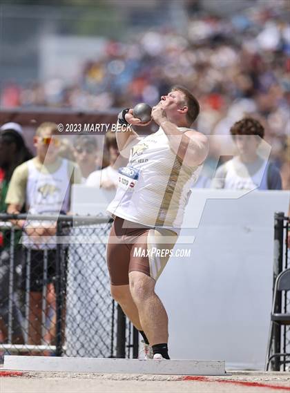 Thumbnail 3 in Class 2 Shot Put (MSHSAA State Championship photogallery.
