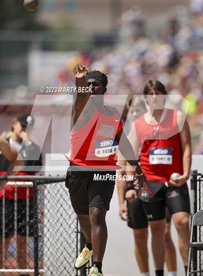 Thumbnail 1 in Class 2 Shot Put (MSHSAA State Championship photogallery.
