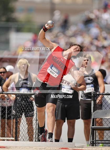 Thumbnail 2 in Class 2 Shot Put (MSHSAA State Championship photogallery.