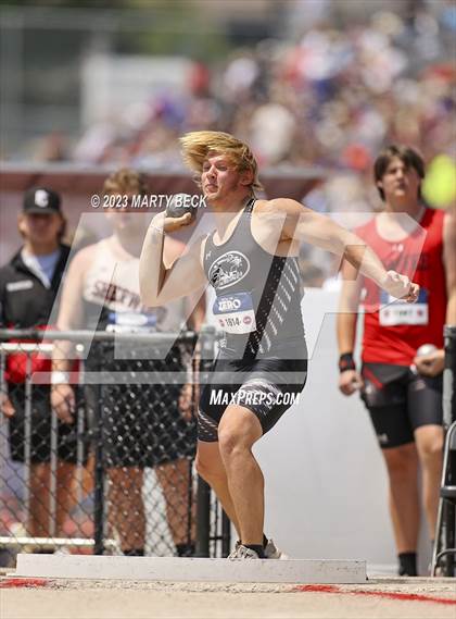 Thumbnail 2 in Class 2 Shot Put (MSHSAA State Championship photogallery.