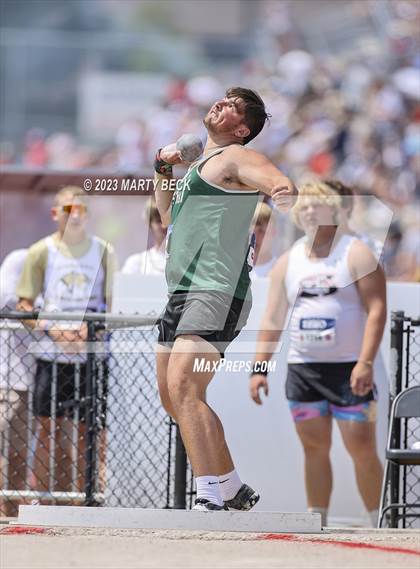 Thumbnail 1 in Class 2 Shot Put (MSHSAA State Championship photogallery.