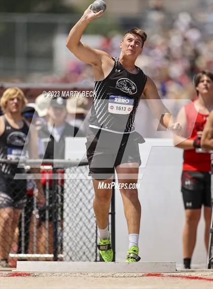 Thumbnail 2 in Class 2 Shot Put (MSHSAA State Championship photogallery.