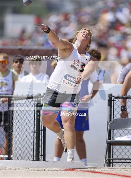 Thumbnail 2 in Class 2 Shot Put (MSHSAA State Championship photogallery.